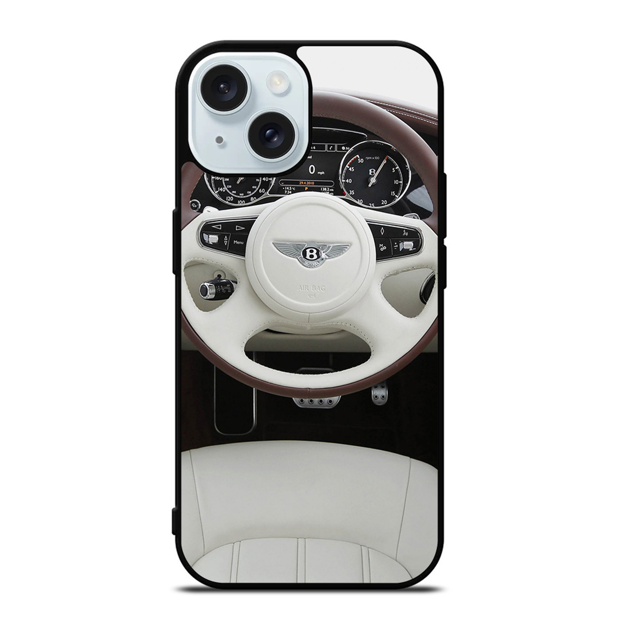 BENTLEY STEERING WHEEL iPhone 15 Case